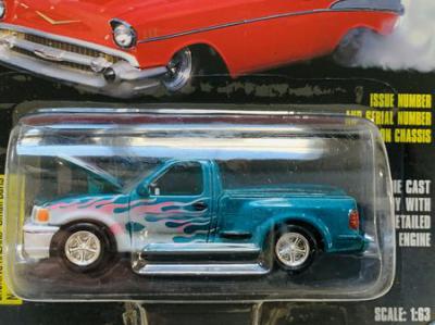 Racing Champions Hot Rod Magazine '97 F-150 - Teal 1