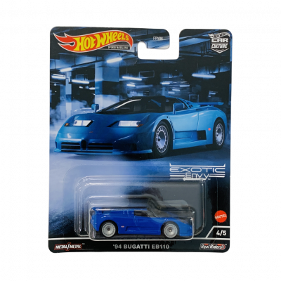 Hot Wheels Premium Exotic Envy '94 Bugatti EB110